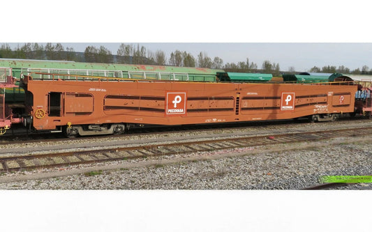 Electrotren RENFE DDMA Car Transporter Pecovasa Red V HE4044 HO Gauge