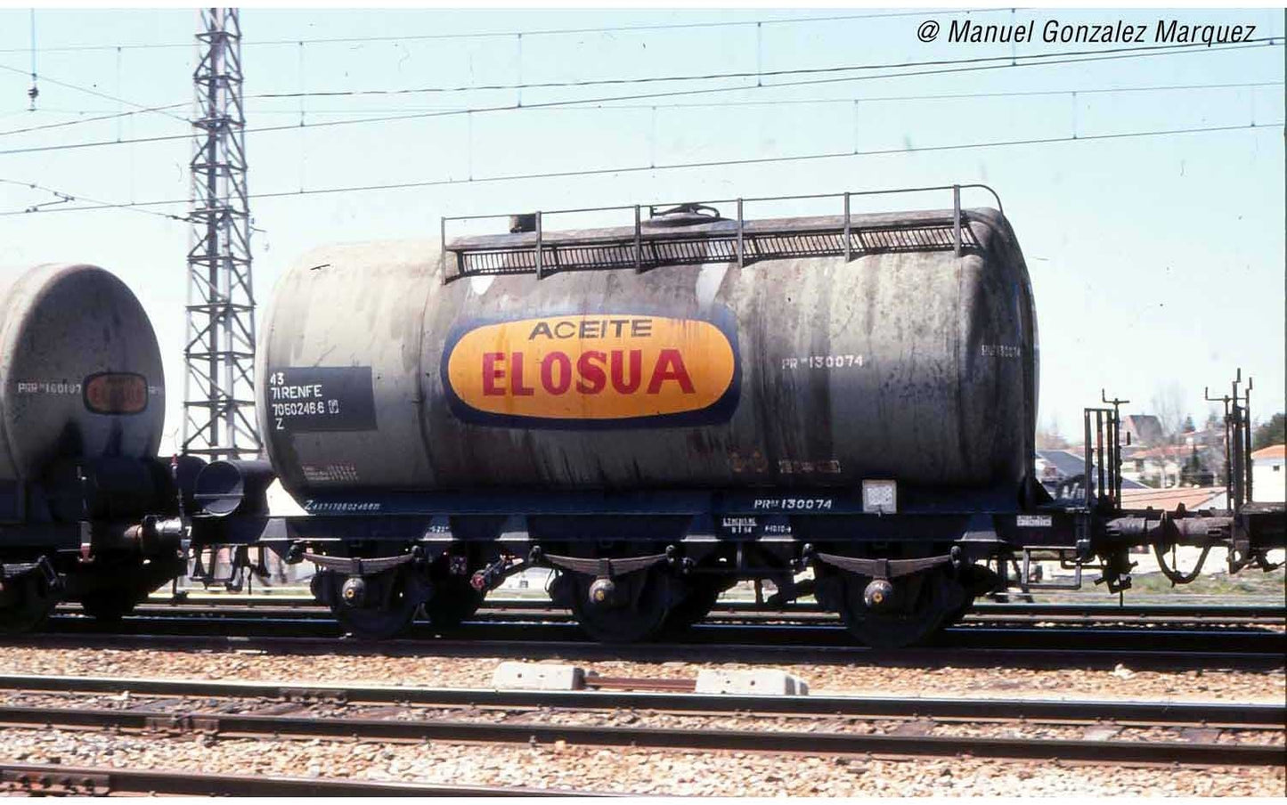 Electrotren HE6024 RENFE Elosua 3 Axle Tank Wagon Set (2) IV HO