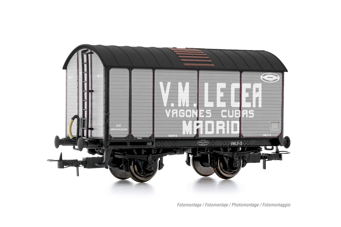 Electrotren Norte Wine Wagon VM Lecea Vagones Cubas Madrid III HE6061 HO Gauge