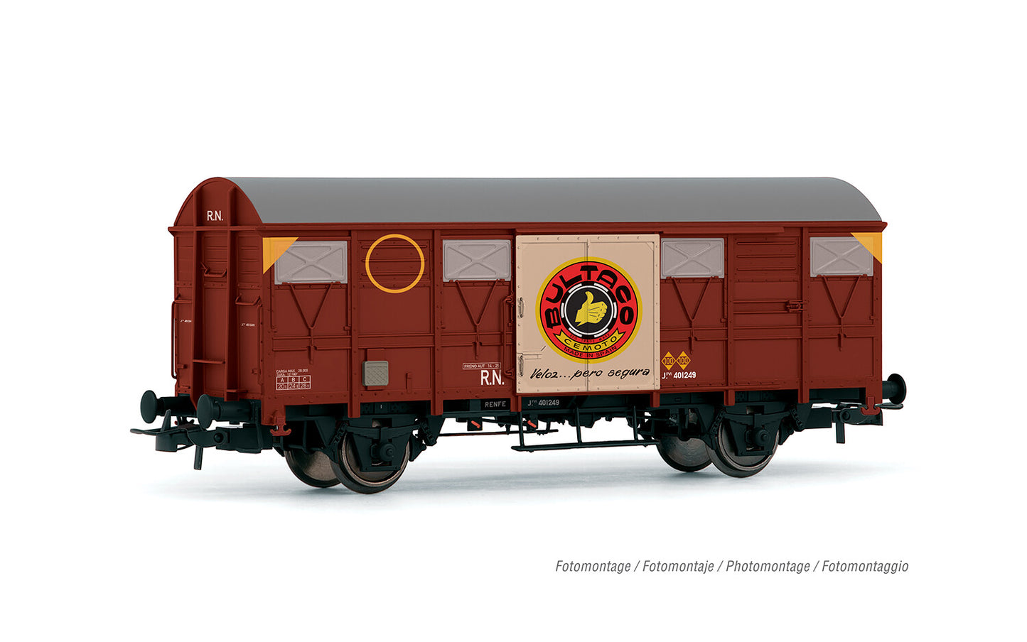 Electrotren RENFE J2 Bultaco Wagon Set (2) IV HO Gauge HE6071