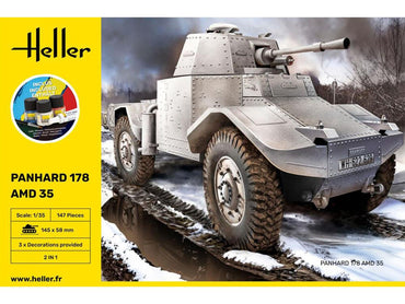 Heller 35325 French Panhard 178 Starter Kit 1:35 Model Kit