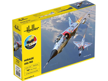 Heller 35422 French Mirage IIIE/RD Starter Kit 1:48 Model Kit