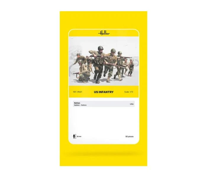 Heller 49601 US Infantry 1:72 Model Kit