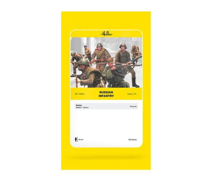 Heller 49603 Russian Infantry 1:72 Model Kit