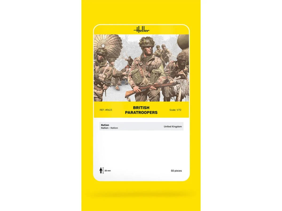 Heller 49623 British Paratroopers 1:72 Model Kit