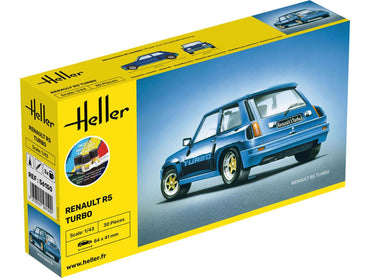 Heller 56150 Renault R5 Turbo STARTER SET 1:43 Model Kit