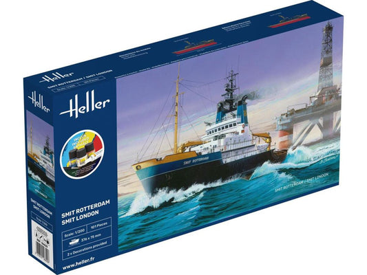 Heller 56620 Smit Rotterdam/Smit London Starter Kit 1:200 Model Kit