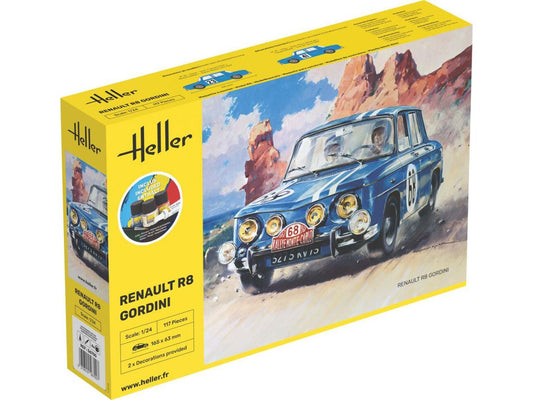Heller 56700 Renault R8 Gordini Starter Kit 1:24 Model Kit