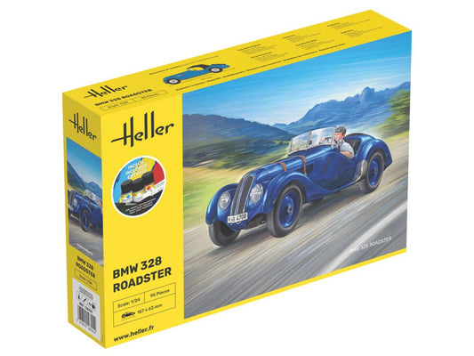 Heller 56701 BMW 328 Roadster Starter Kit 1:24 Model Kit