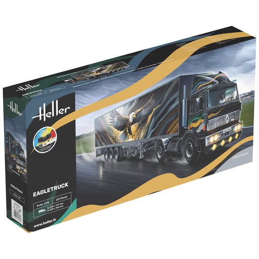 Heller 56784 Eagletruck Starter Set 1:24 Model Kit