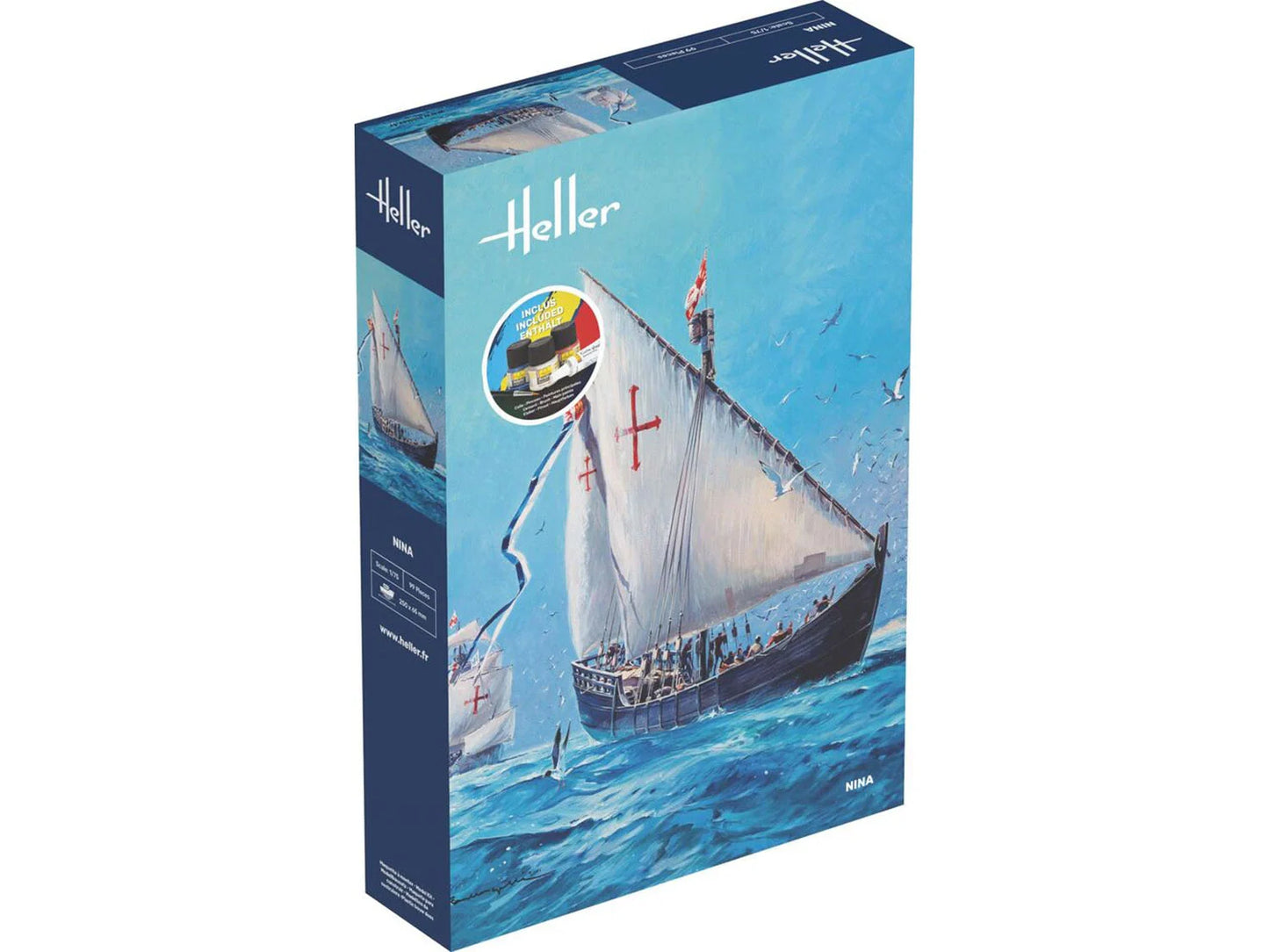 Heller 56815 Nina Starter Kit 1:75 Model Kit