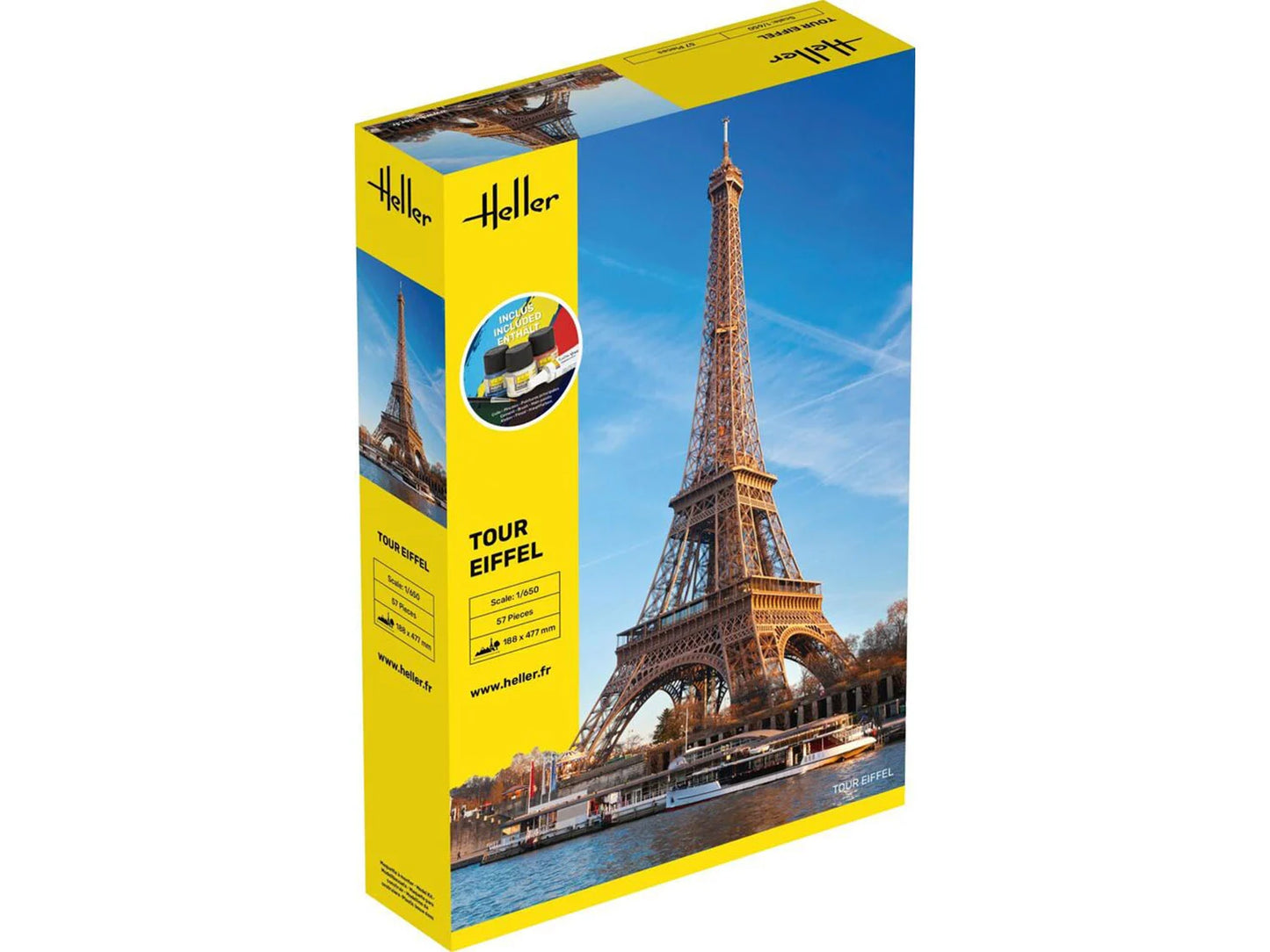 Heller 57201 Eiffel Tower Starter Kit 1:650 Model Kit