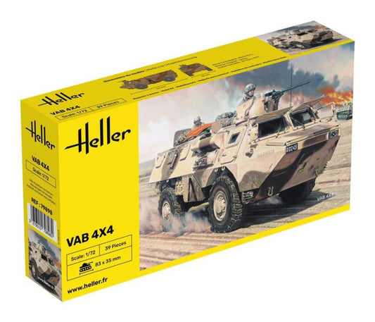 Heller 79898 French VAB 4x4 1:72 Model Kit