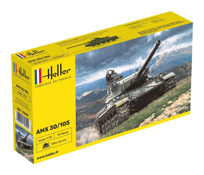 Heller 79899 French AMX 30/105 1:72 Model Kit