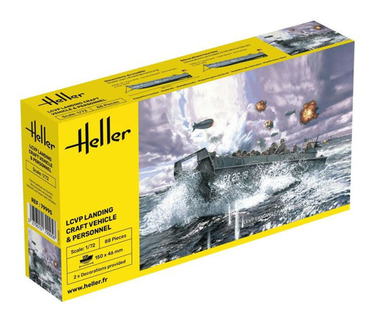 Heller 79995 US LCVP Landing Craft Vehicle & Personnel 1:72 Model Kit
