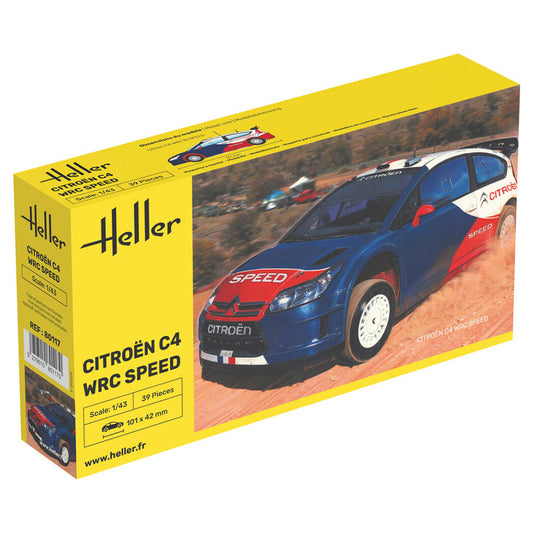 Heller 80117 Citroen C4 WRC Speed 1:43 Model Kit