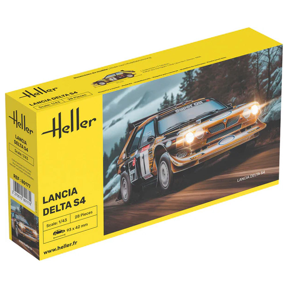 Heller 80177 Lancia Delta S4 1:43 Model Kit