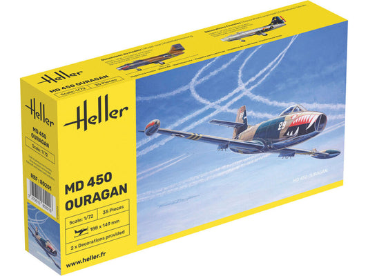 Heller 80201 MD 450 Ouragan 1:72 Model Kit