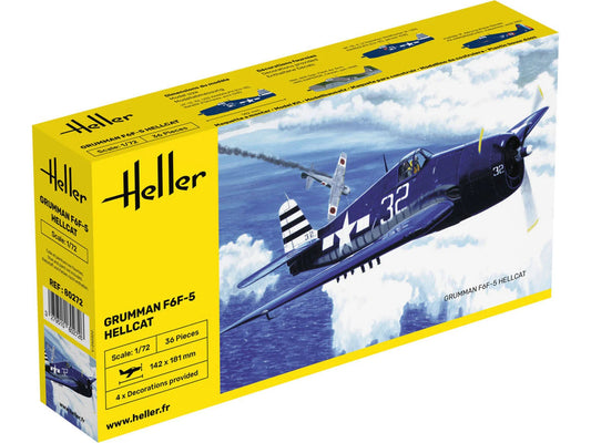 Heller 80272 US Grumman F6F-5 Hellcat 1:72 Model Kit