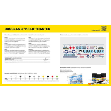 Heller 80317 Douglas C-118 Liftmaster 1:72 Model Kit