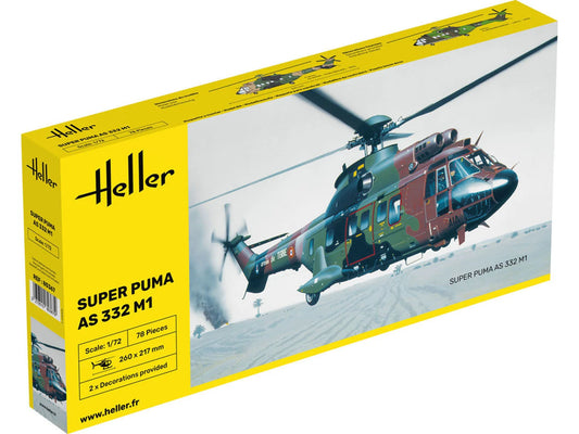 Heller 80367 Super Puma AS 332 M1 1:72 Model Kit