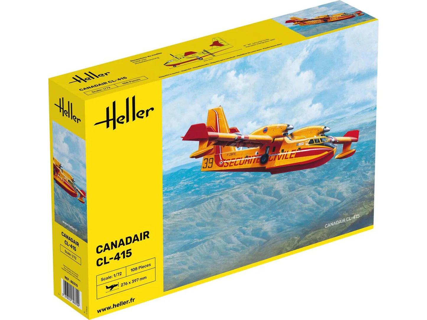 Heller 80370 Canadair CL-415 1:72 Model Kit