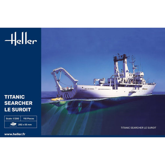Heller 80615 Titanic Searcher "Le Suroit" 1:200 Model Kit