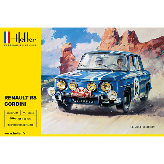 Heller 80700 Renault R8 Gordini 1:24 Model Kit
