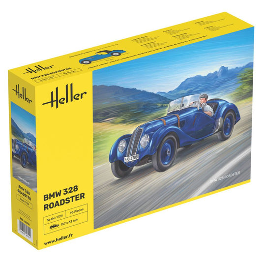 Heller 80701 BMW 328 Roadster 1:24 Model Kit