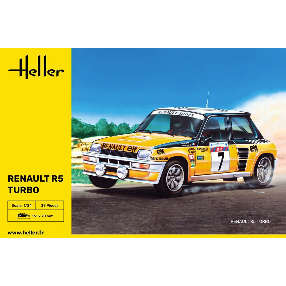 Heller 80717 Renault R5 Turbo 1:24 Model Kit