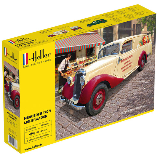 Heller 80736 MB 170 Lieferwagen 1:24 Model Kit