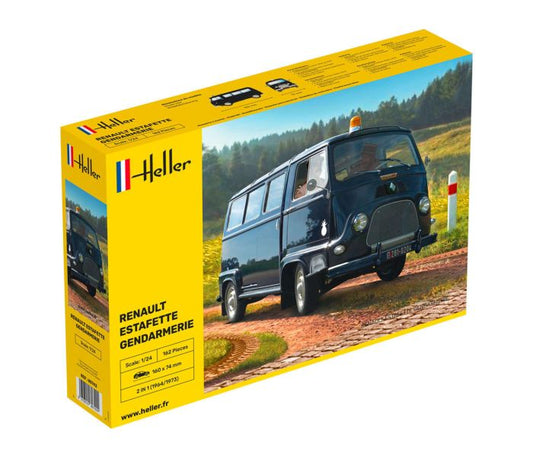 Heller 80742 Renault Estafette Gendarmerie 1:24 Model Kit