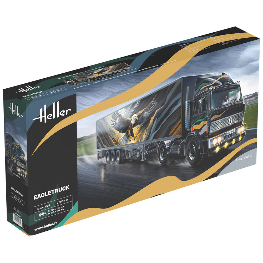 Heller 80784 Eagletruck Lorry 1:24 Model Kit
