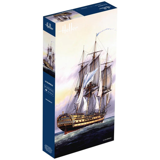 Heller 80889 Le Glorieux Ship 1:150 Model Kit