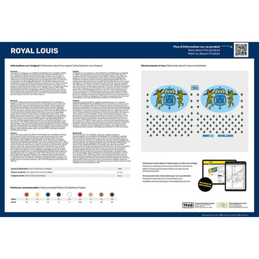 Heller 80892 Royal Louis Ship 1:200 Model Kit
