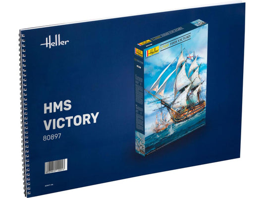 Heller 80897176 HMS Victory Assembly Book