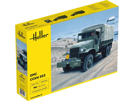 Heller 81121 US GMC CCKW 353 Truck 1:35 Model Kit