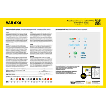 Heller 81141 VAB 6X6 1:35 Model Kit