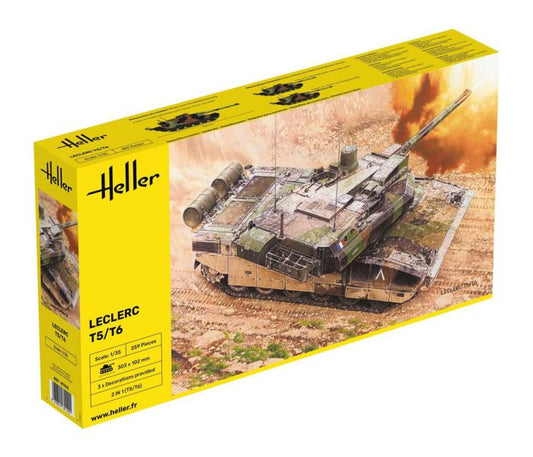 Heller 81142 French Leclerc T5/T6 1:35 Model Kit