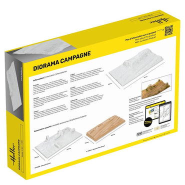 Heller 81254 Diorama Campagne Base 1:35 Model Kit Diorama