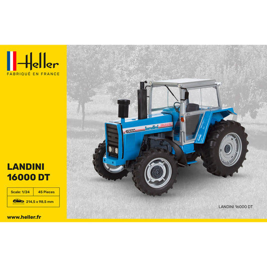 Heller 81403 Landini 16000 DT Tractor 1:24 Model Kit