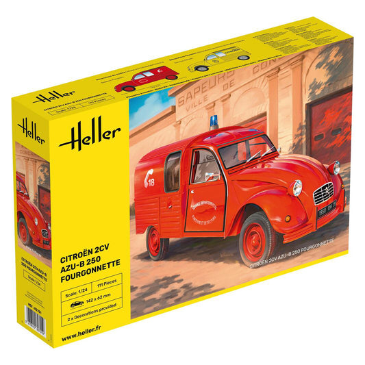 Heller 82701 Citroen 2CV Fourgonette AK 250 1:24 Model Kit