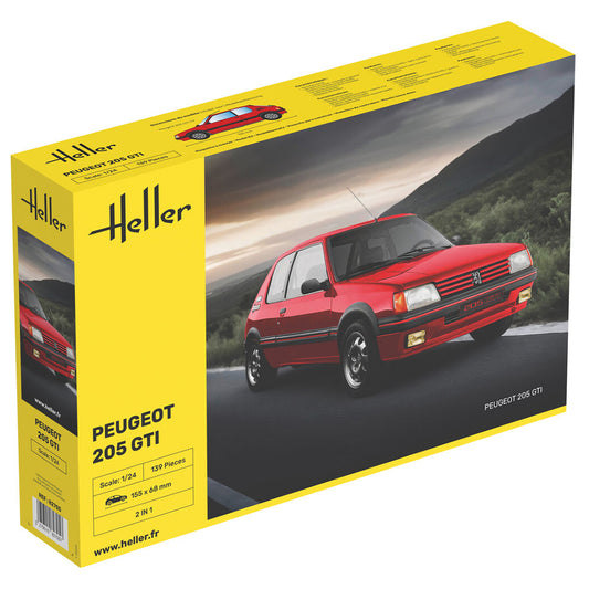 Heller 82705 Peugeot 205 GTI 1:24 Model Kit