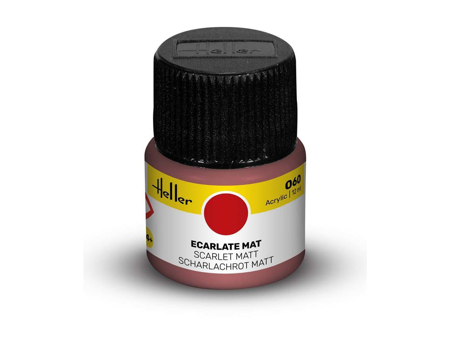 Heller 9060 060 Scarlet Matt Acrylic Paint 12ml
