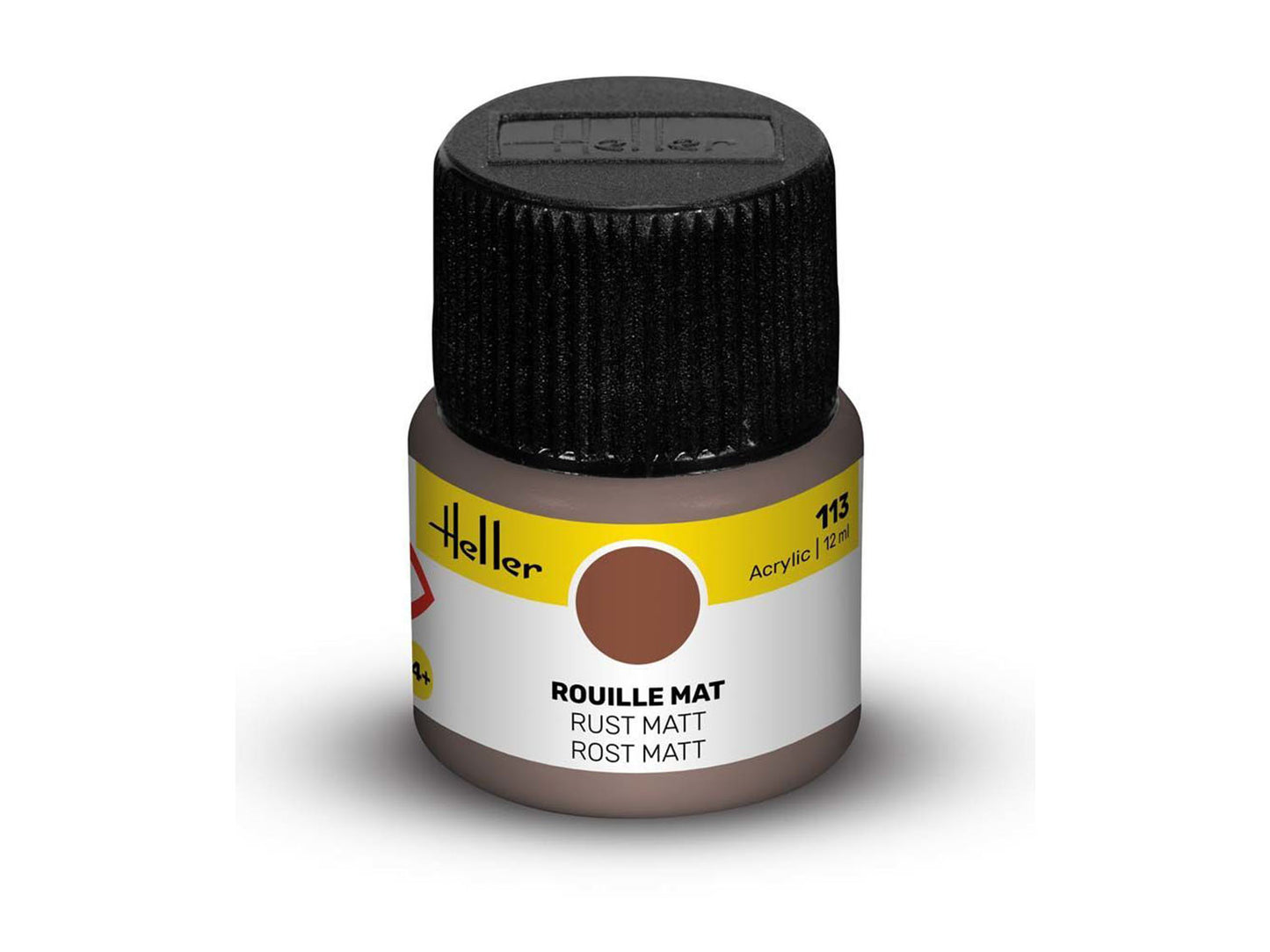 Heller 9113 113 Rust Matt Acrylic Paint 12ml