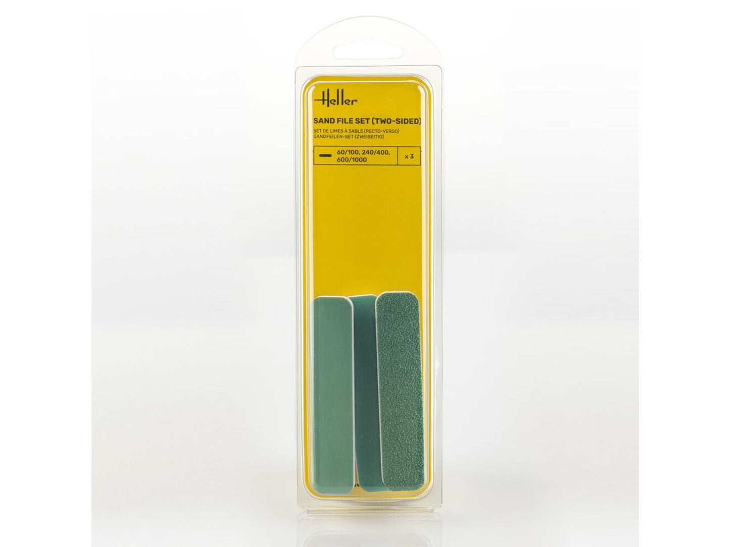 Heller 99002 Two Sided Sanding File Set (3)