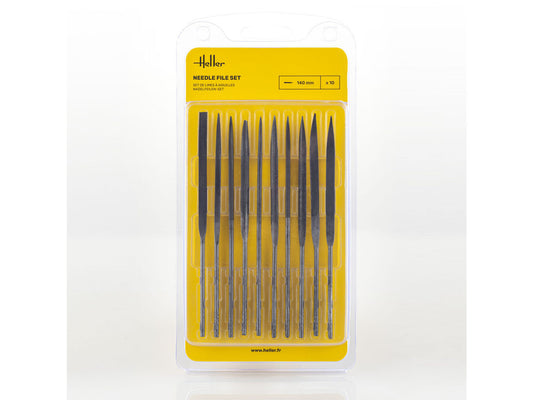 Heller 99004 Needle File Set (10)