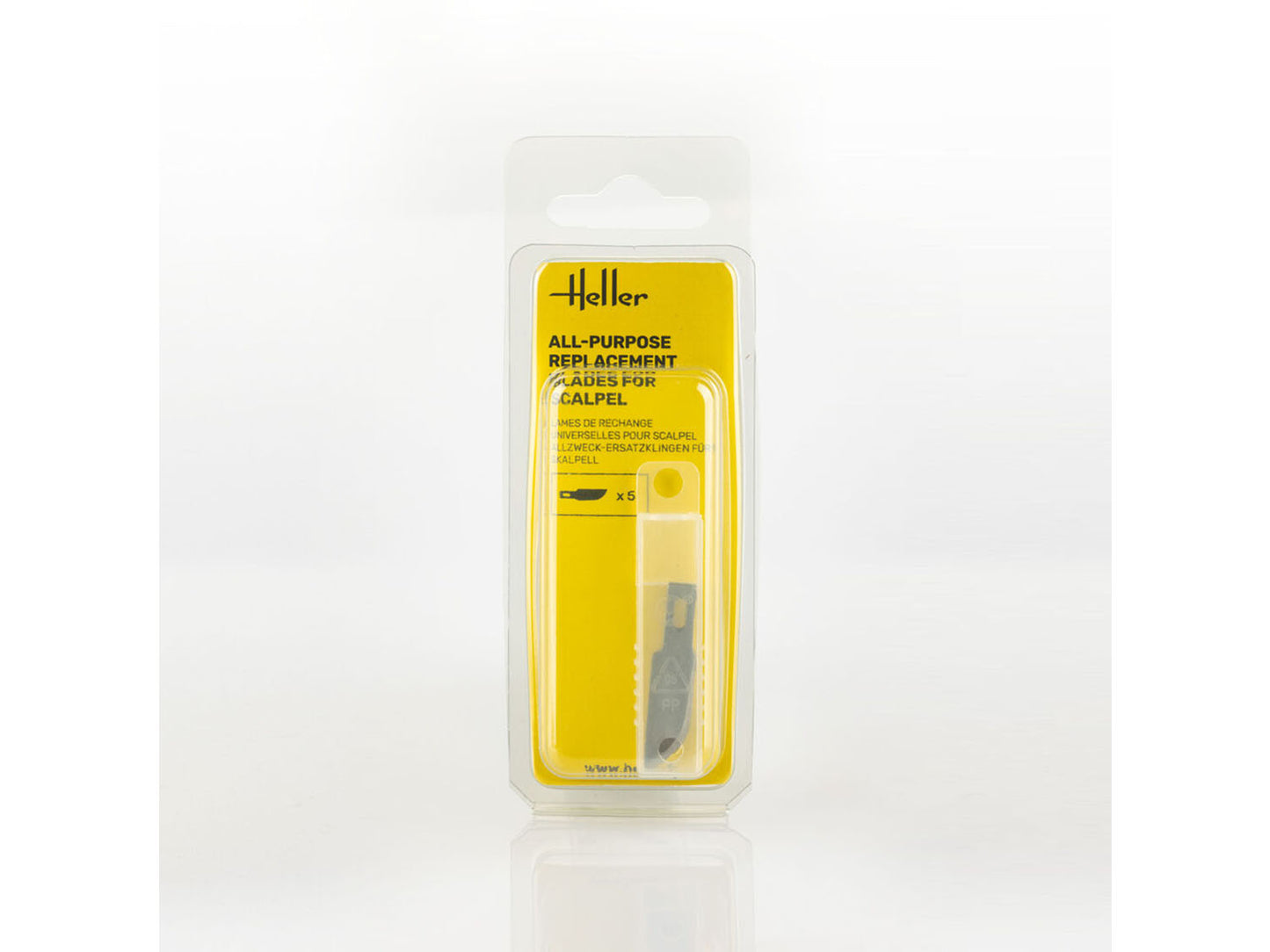 Heller 99007 All Purpose Replacement Blades for Scalpel (5)