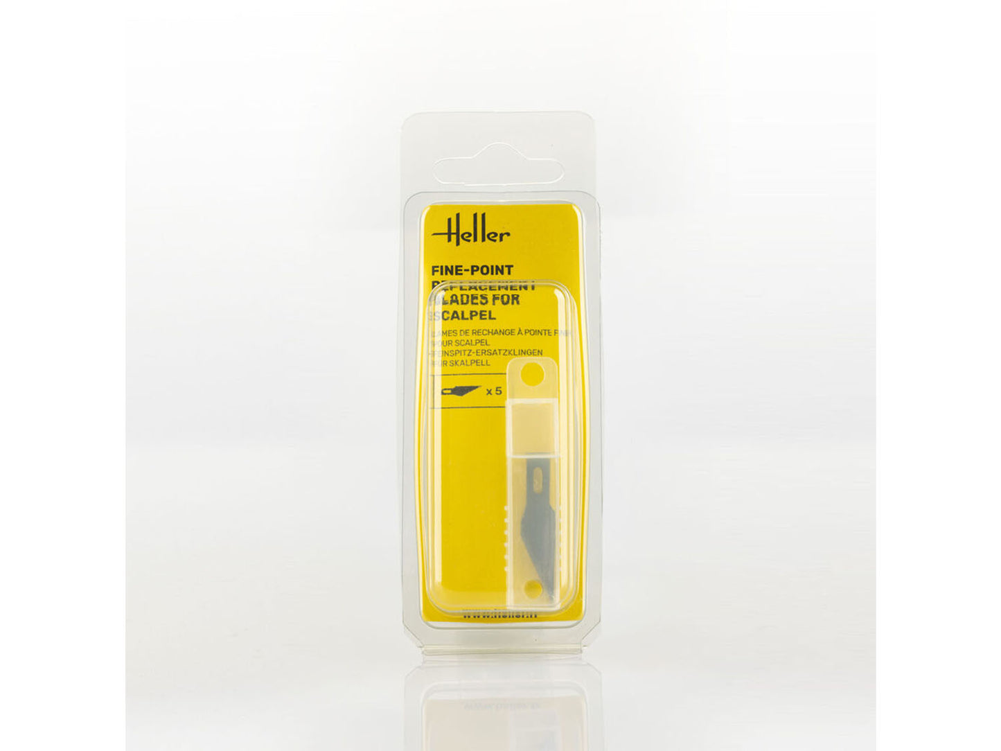 Heller 99008 Fine Point Replacement Blades for Scalpel (5)