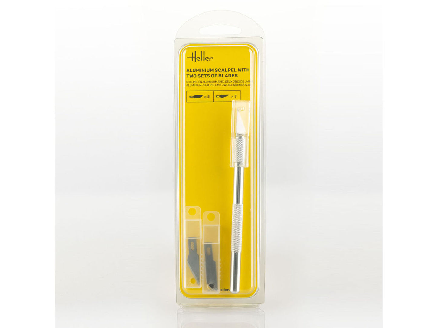 Heller 99009 Aluminium Scalpel with Fine Pointed Blade